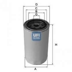 UFI фильтр масляный VW; AUDI 1.8T 02-